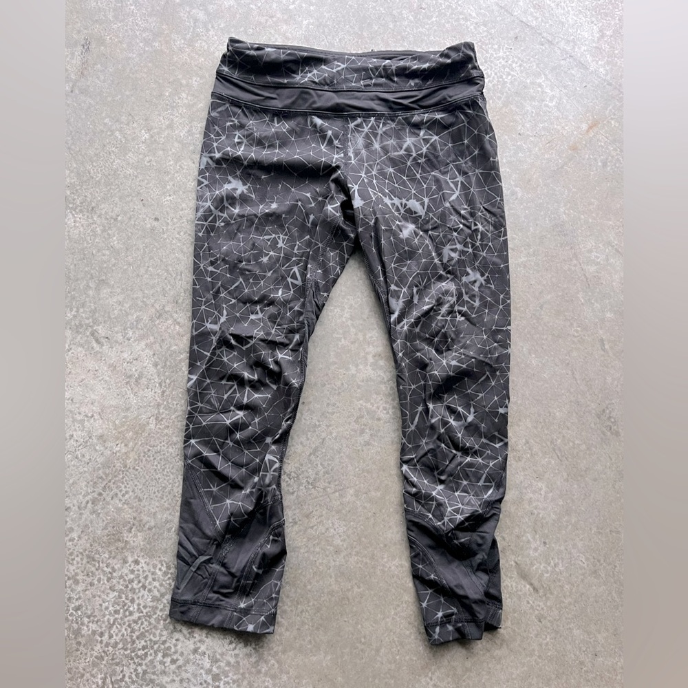 Lulu lemon geomtric capri leggings